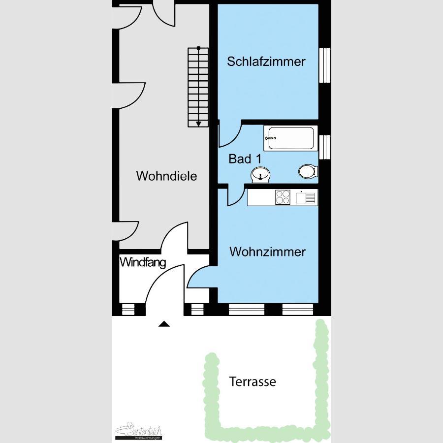 Ferienwohnung Ententeich 费马恩 外观 照片